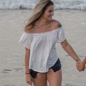 Free people Ivory off shoulder top